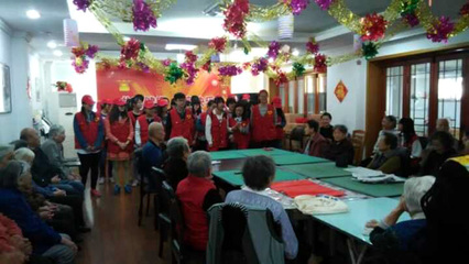 金秋送暖，情系重陽 商學院團總支舉辦志愿服務實踐活動暨競賽組織